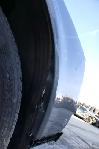 Audi A6 4B Kotflügel vorne rechts grau LY7L s(bis ca.Mitte 2001 passend) MÄNGEL (174544)