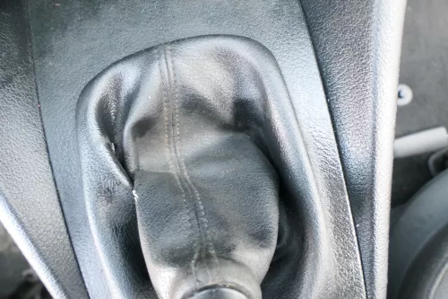 Audi A6 4B Schaltknauf Schaltsack Schaltknüppel original 6-Gang Leder (174553)