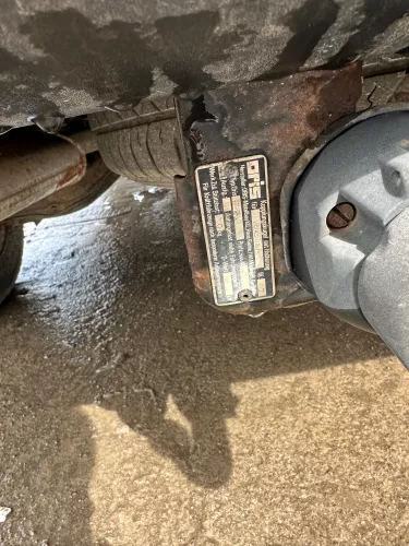 VW T4 Kastenwagen feste starre Anhängerkupplung mit Kabelbaum original Oris (174596)