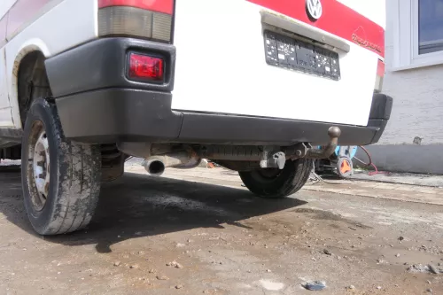 VW T4 Transporter Stoßstange Heckstoßstange hinten + links + rechts Ecke