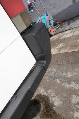 VW T4 Transporter Stoßstange Heckstoßstange hinten + links + rechts Ecke (174611)