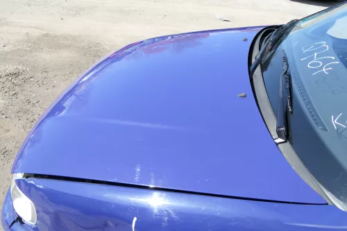 VW Polo 6N Motorhaube Frontklappe Haube vorne Klappe blau LD5D (174811)