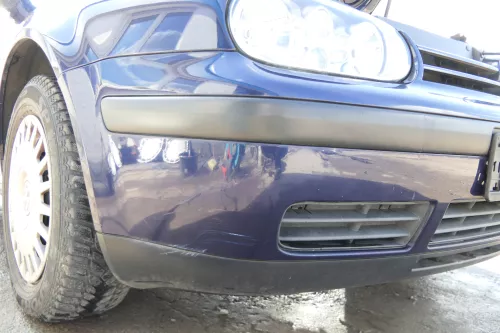 VW Golf 4 1J Stoßstange vorne Stoßfänger vorn blau LB5N (174816)