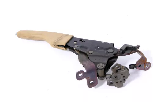 VW Passat 3BG Handbremse Feststellbremse Leder beige purbeige (174863)