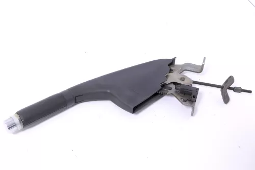 VW Polo 9N 9N3 Handbremse Feststellbremse schwarz Leder