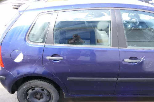 VW Polo 9N 9N3 Tür hinten rechts 4/5-Türer blau LB5N