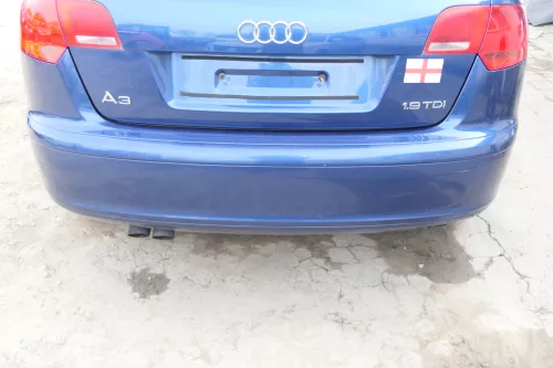 Audi A3 8P Stoßstange Stoßfänger hinten 4/5-Türer blau LZ5C