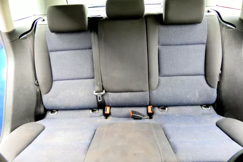 A3 8P Sitz Rückbank Rücksitzbank 4/5-Türer 3-Punkt-Gurt Sportback blau schwarz