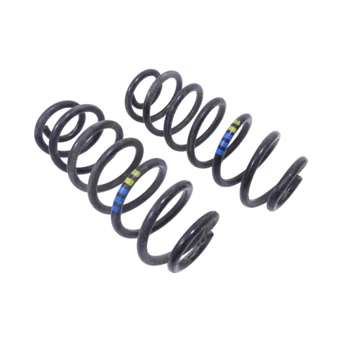 A3 8P Federn Fahrwerk Feder hinten 8P0511115Q 3x blau 2x gelb - 2 Stück - Sport