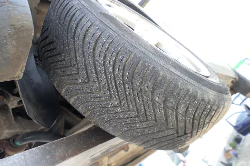 4x VW Passat 3BG Alufelgen Allwetterreifen Reifen 205/60 R15 91H 3B0601025C #5mm (175123)