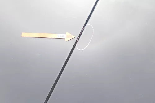 VW Golf 4 Motorhaube Haube Klappe vorne schwarz L041 (175124)