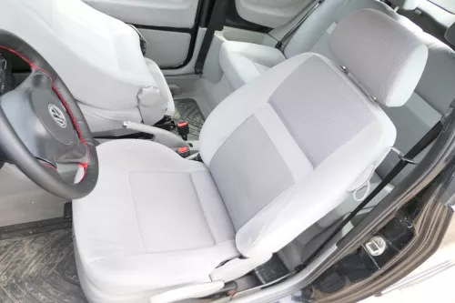 Arosa Lupo Sitz vorne links Fahrersitz Höhenverstellung grau