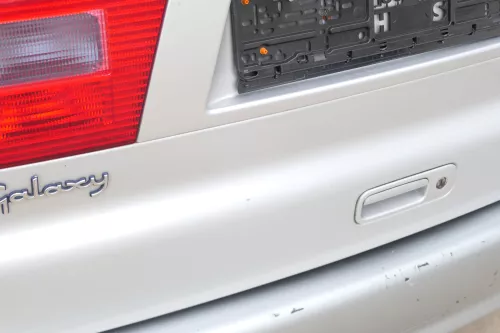 Seat Alhambra 7M Heckklappe Klappe hinten ab ca. Bj.2000 silber -Ohne Anbauteilw (175192)