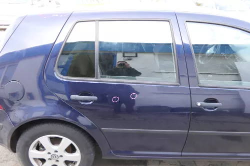 VW Golf 4 Limousine Tür hinten rechts blau LC5H (KEINkombi)