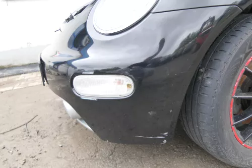 VW New Beetle 9C Stoßstange vorne Stoßfänger vorn schwarz L041 (175353)