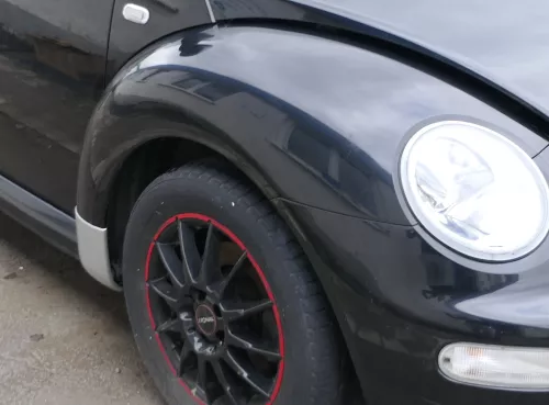 VW New Beetle 9C Kotflügel vorne rechts schwarz L041 1C0821104H