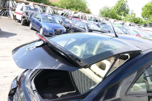 VW New Beetle 1C 9C Heckklappe mit Scheibe Klappe hinten schwarz L041 (ohneSchlo (175360)