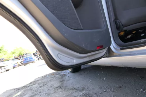 VW Golf Plus 5M 6 521 Türblatt Tür Blech hinten links grau silber LA7W + Rahmen (175409)