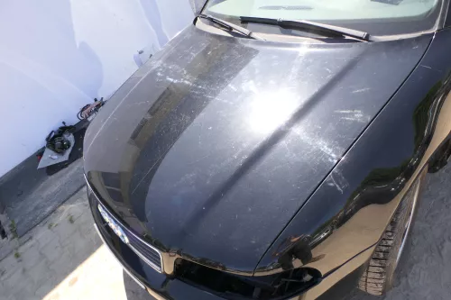 Audi A4 B5 Facelift Motorhaube Haube Klappe vorne Bj. 2000 schwarz LY9B Grill (175435)