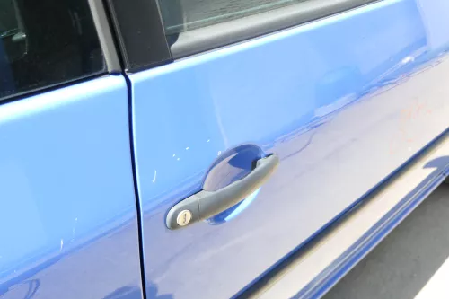 VW Lupo Seat Arosa Tür vorne rechts Beifahrertür blau LR5A (mechanischerFenst (175484)