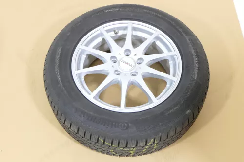 4x Golf 5 6 Alufelgen 215/65R16 98H Winterreifen Reifen 6mm KBA 49925 Dezent (175618)