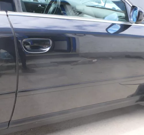 Audi A6 4B C5 Tür nur Türblatt vorne rechts Beifahrertür schwarz LN4J (175631)