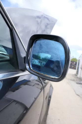 Audi A6 4B Spiegel Außenspiegel rechts elektrisch schwarz LN4J mit Glas