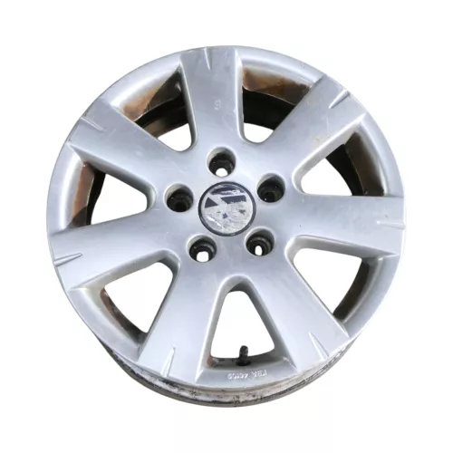1x VW Caddy 2K Alufelge Felge 2K1071495 666 KBA 46109 6,5x15H2 ET50 5x112    HL (175700)