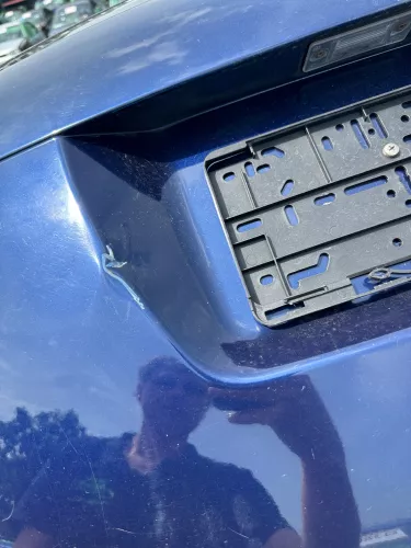 Skoda Fabia 6Y Combi Kombi Heckklappe Kofferraumklappe Klappe blau LF5U - DELLE! (175737)