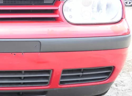 VW Golf 4 1J Stoßstange vorne Stoßfänger vorn rot LY3D (175787)