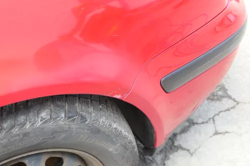 VW Golf 4 Kotflügel vorne rechts rot LY3D (175791)