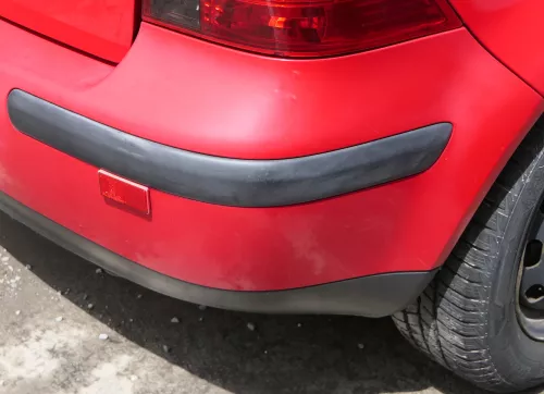 VW Golf 4 Limousine Stoßstange hinten Heckstoßstange Stoßfänger rot LY3D (175797)