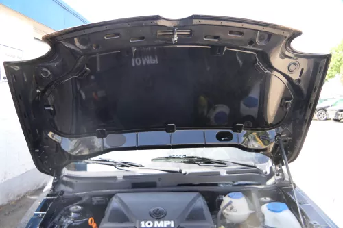 VW Lupo Motorhaube Klappe Frontklappe Haube vorne schwarz L041 uni (175805)