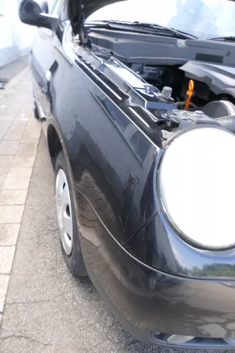 VW Lupo Kotflügel vorne rechts schwarz L041 (175818)