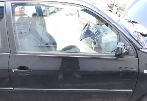 VW Lupo Seat Arosa Tür vorne rechts Beifahrertür schwarz L041 (mechanischerFenst (175825)