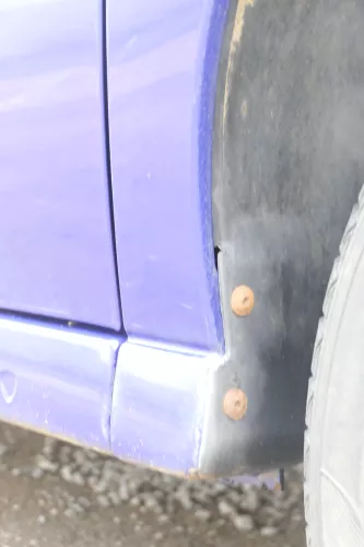 VW Polo 6N 6N1 Kotflügel vorne rechts LD5D blau lila (175889)