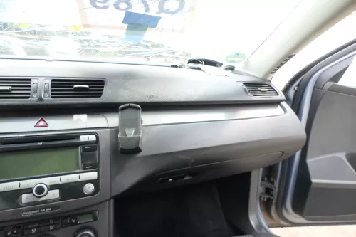 Passat 3C Mittelkonsole Verkleidung Klappe Abdeckung Dekor alu/dark rhodium (175933)