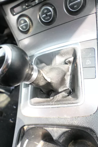 VW Passat 3C 5-Gang Schaltknauf Schaltsack Schaltung Schaltknüppel original Sch (175934)