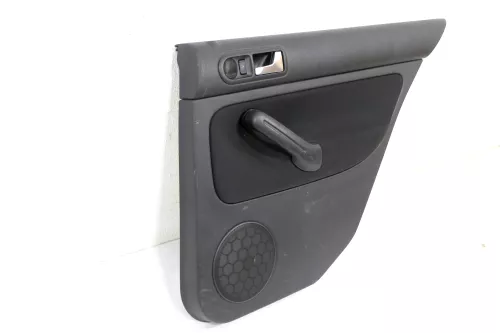 1x VW Golf 4 1J Limousine Türverkleidung Verkleidung Tür hinten rechts schwarz (175968)