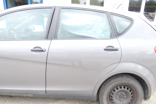 Seat Altea 5P Tür hinten links grau LW7Y - ohneAnbauteile