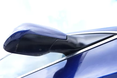 Audi A6 4B Spiegel Außenspiegel rechts elektrisch blau LZ5K + Glas (176052)