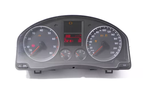 VW Golf 5 1K 5M Plus Tacho Tachometer Kombiinstrument 1K0920851M - 232.000km (176076)