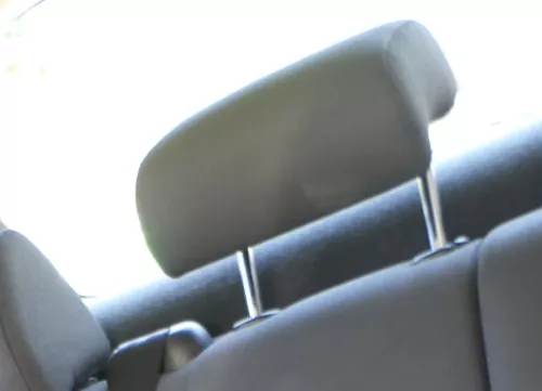 Seat Ibiza 6L Kopfstütze hinten in der Mitte mittig anthrazit