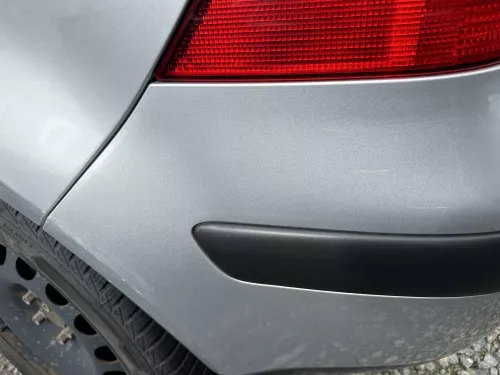 VW Golf 4 Limousine Stoßstange hinten Heckstoßstange Stoßfänger silber LA7W (176163)