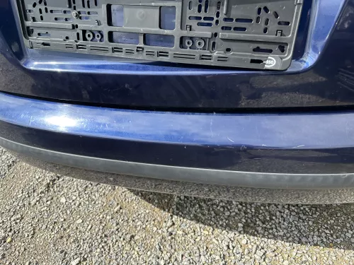 Skoda Fabia 6Y Schrägheck Stoßstange hinten Heckstoßstange blau LF5U (176181)