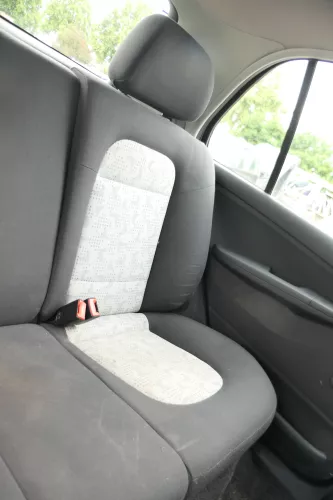 Fabia 6Y Combi Rückbank Rücksitzbank Sitz Rücksitz hinten schwarz silbergrau (176186)