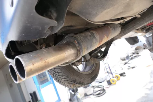 Golf 4 Bora Auspuff hinten Endtopf 1,8 T AGZ AGU AQN AUM A Endschalldämpfer (176216)