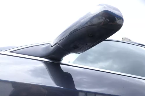 Audi A6 4B Spiegel Außenspiegel links elektrisch schwarz LZ9U mit GLAS (176318)