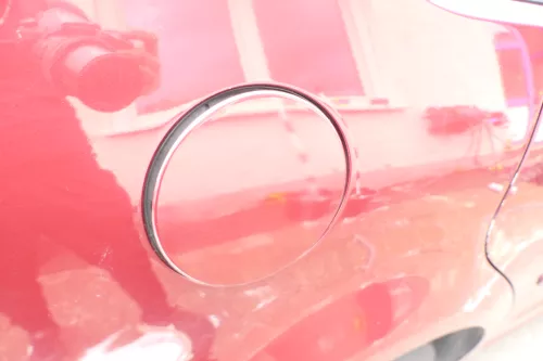 VW Polo 9N3 9N Cross Tankdeckel Klappe Tankklappe Deckel Tank rot braun LC3R