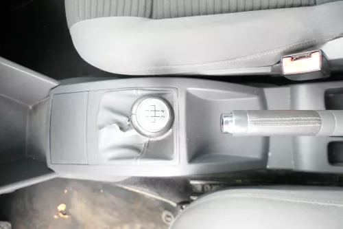 VW Polo 9N 9N3 Schaltknauf Schaltsack Schaltung 6Q1711113G United Leder schwarz (176358)